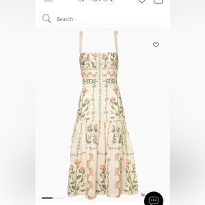 Agua by Agua Bendita Nispero Oasis Midi Dress